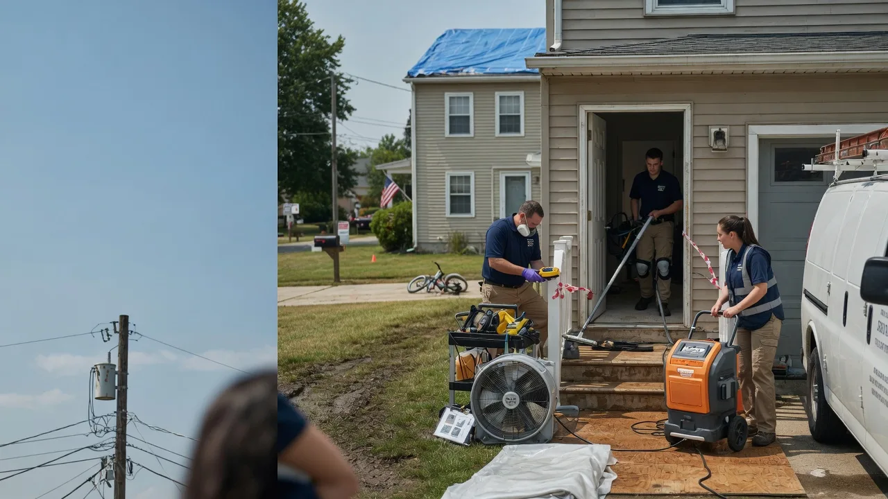 Water Damage Repair in Goodfield, IL near me